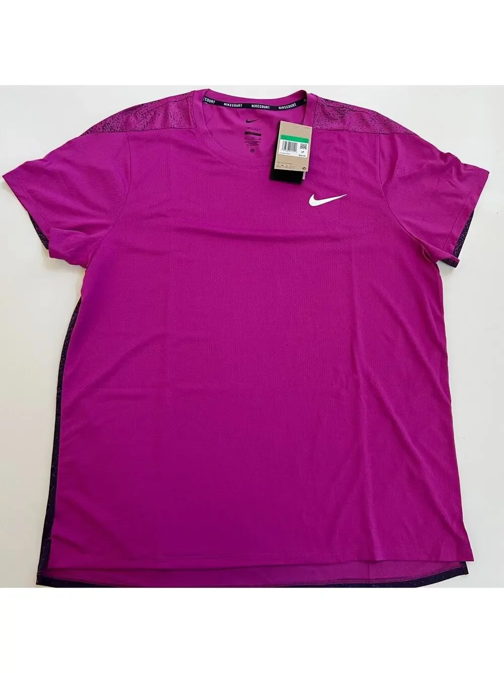 Nike Court Slim Fit Tennis T-Shirt FQ2018-518 Men's Size XL